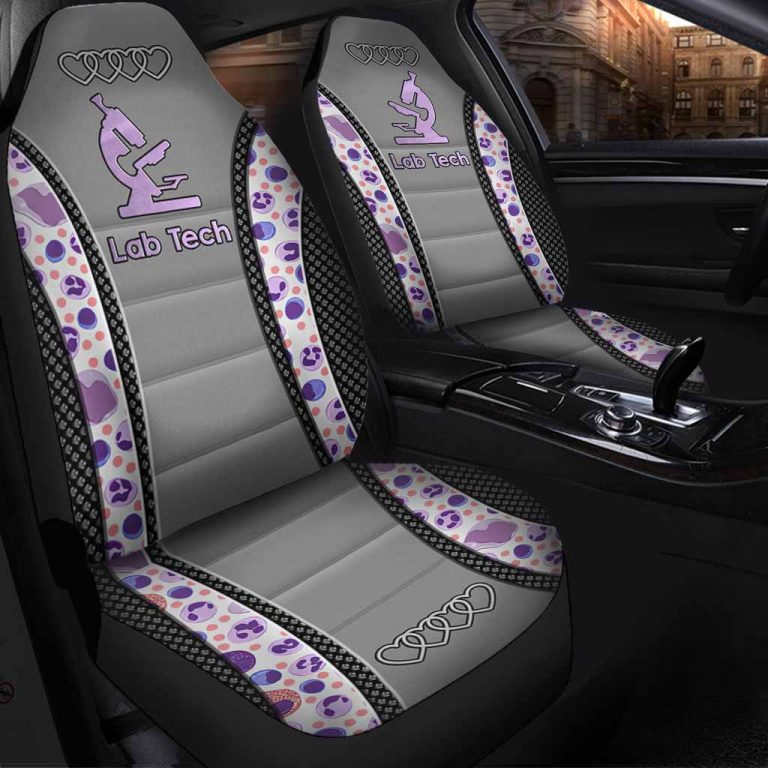 BEST Medical Technologist Lab Tech car Seat Covers 10