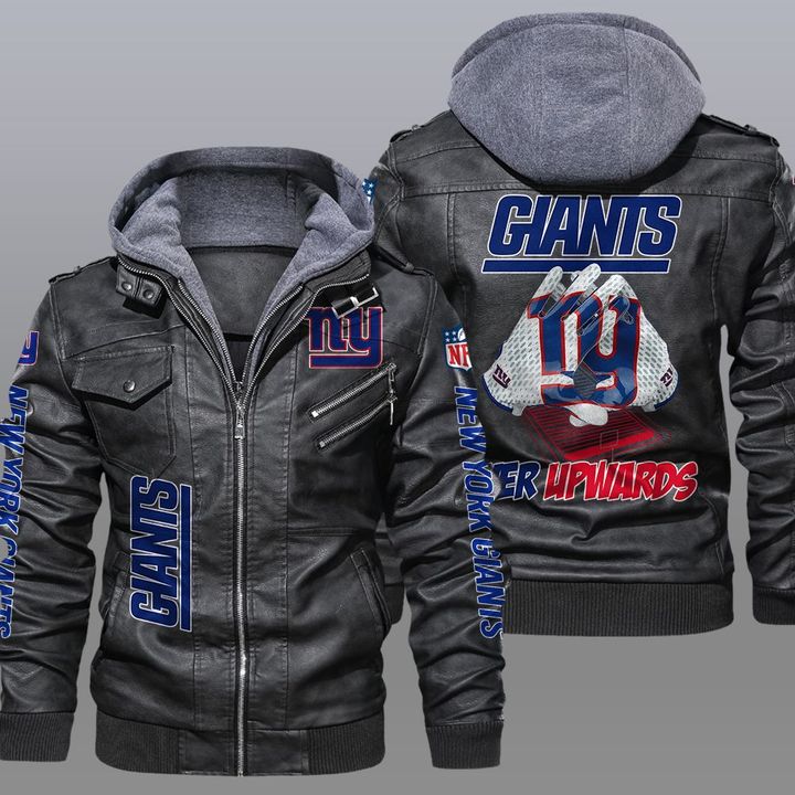 BEST New York Giants leather jacket 1