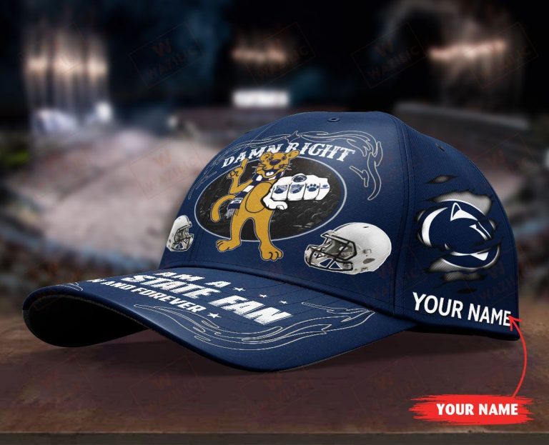 Penn State Personalized I am a Fan now and forever cap 10