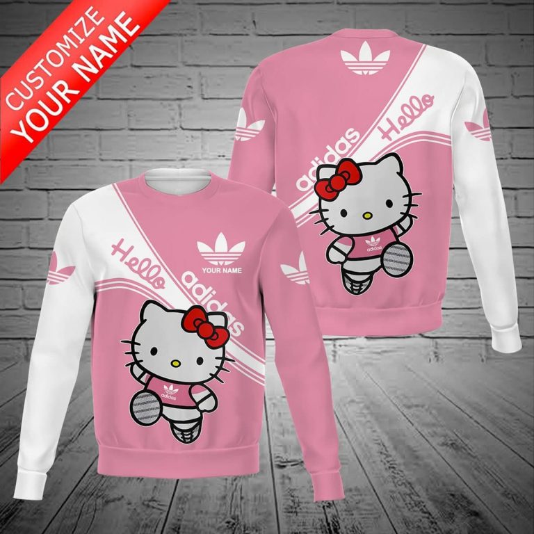 Personalized Hello Kitty Adidas 3d shirt, hoodie 12