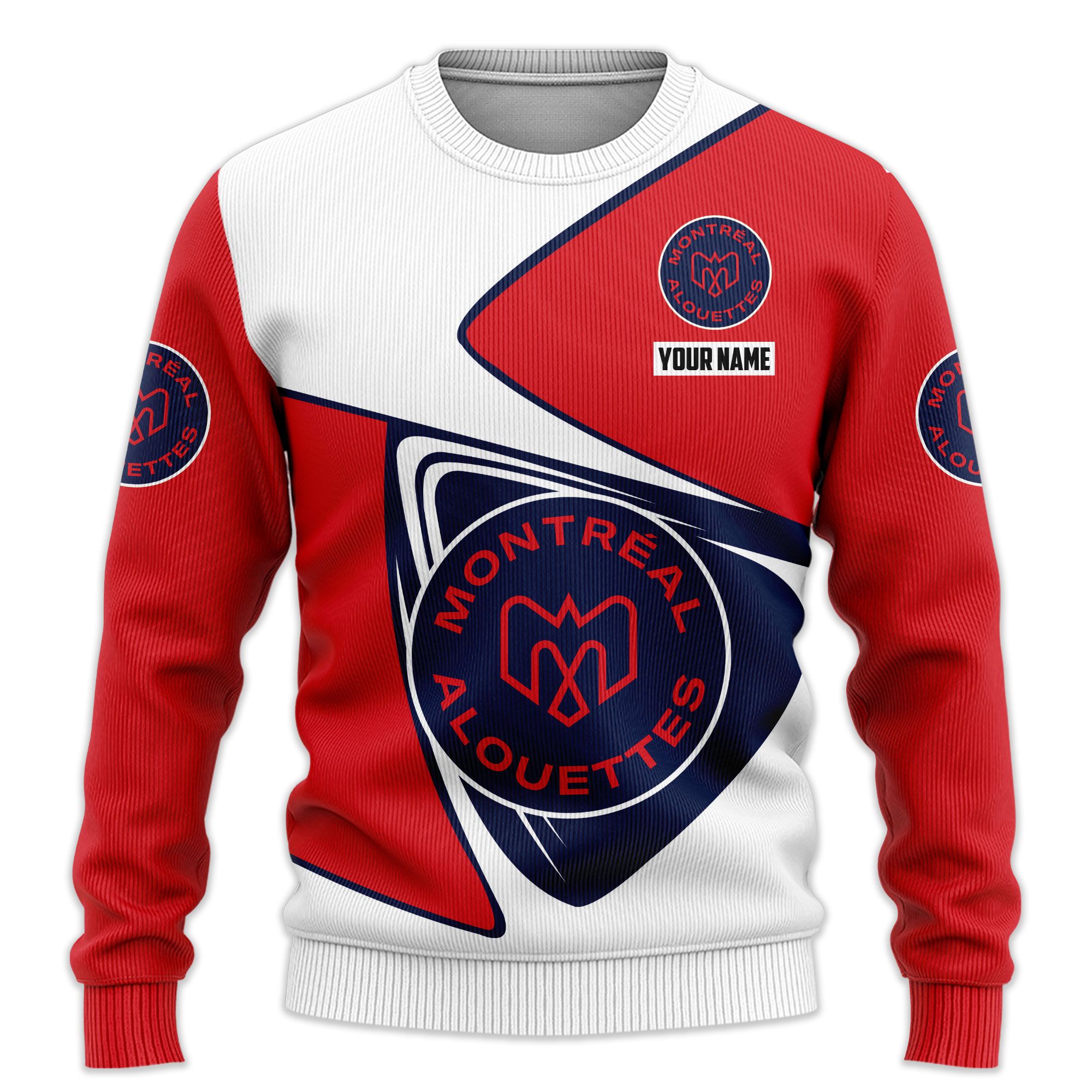 HOT Montreal Alouettes CFL custom Personalized 3d hoodie, shirt 2
