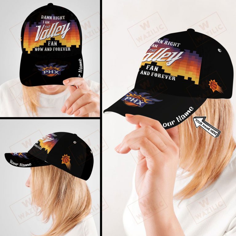 Personalized Phoenix Suns I am a Valley Fan now and forever cap hat 11