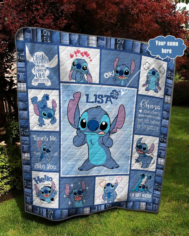 HOT Stitch Im not weird Im Limited Edition custom Personalized Quilt 12