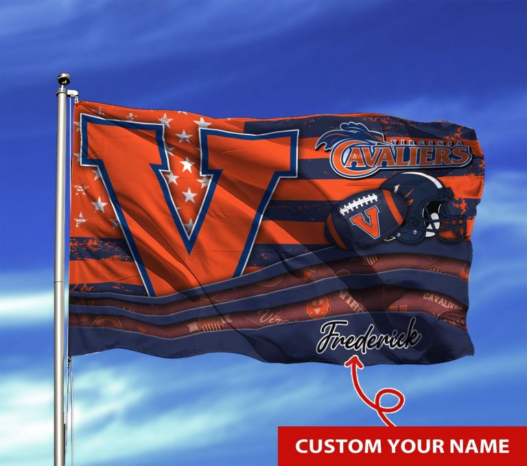 NEW Virginia Cavaliers custom Personalized name flag 8