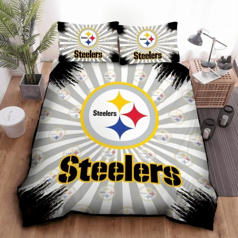 Pittsburgh Steelers Quilt Bedding set 6
