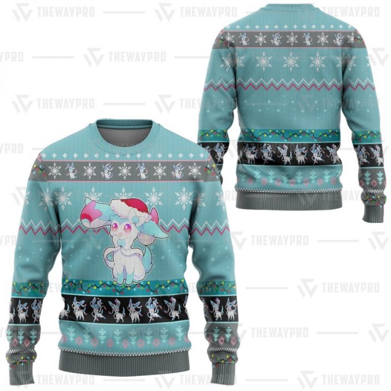 Pokemon Sylveon Imitation Knitted Sweatshirt 10