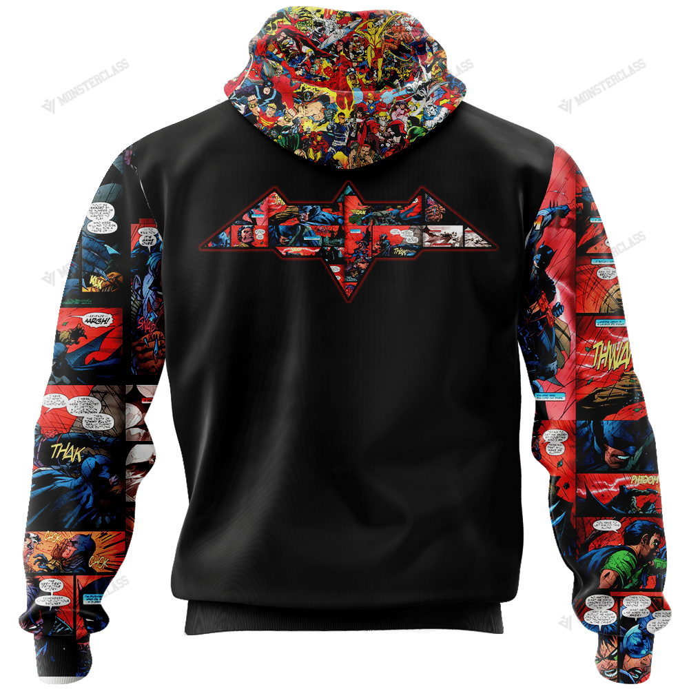 Red Hood V2 DC Comics 3d All Over Printed Hoodie 1