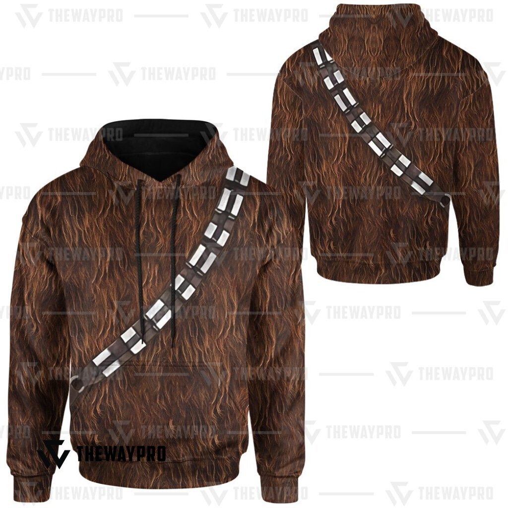 NEW Star War Wookiee Chewbacca 3d hoodie 7