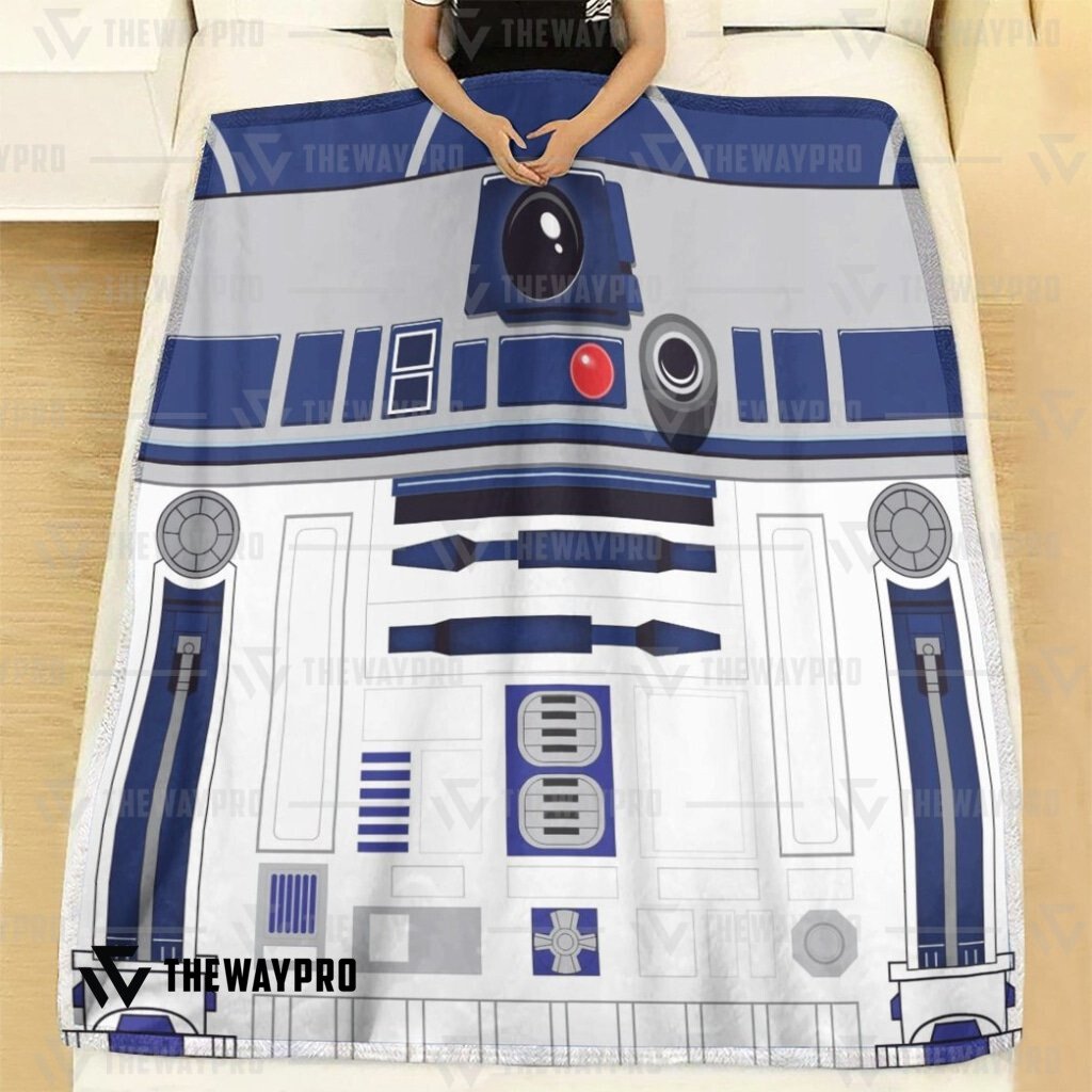 LIMITED R2d2 Adesivo Star Wars Blanket 8