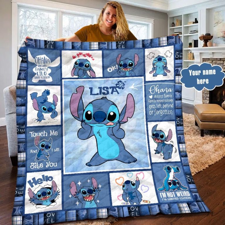 Stick Lovely PERSONALIZED Custom Cute Quilt 8