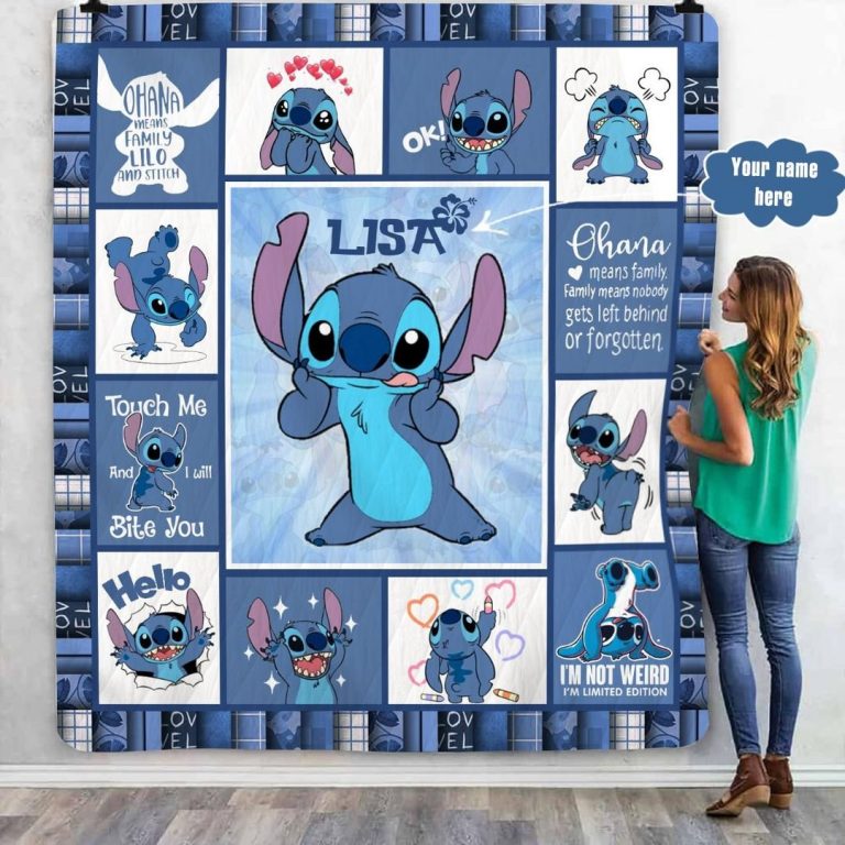 Stick Lovely PERSONALIZED Custom Cute Quilt 10