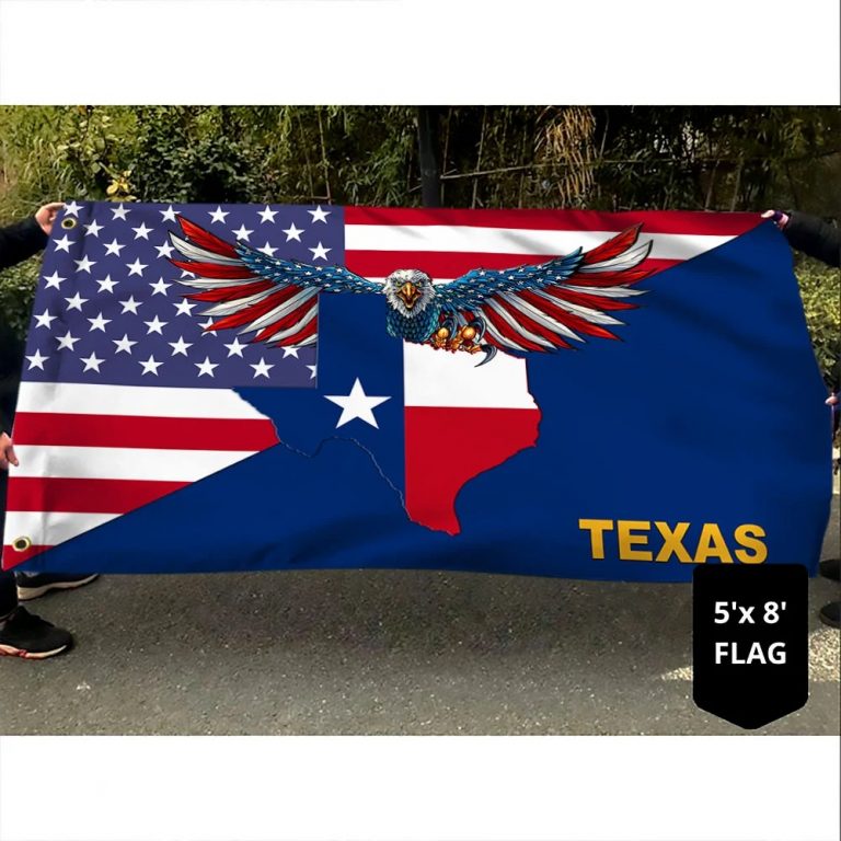 HOT Eagle Texas American flag 11