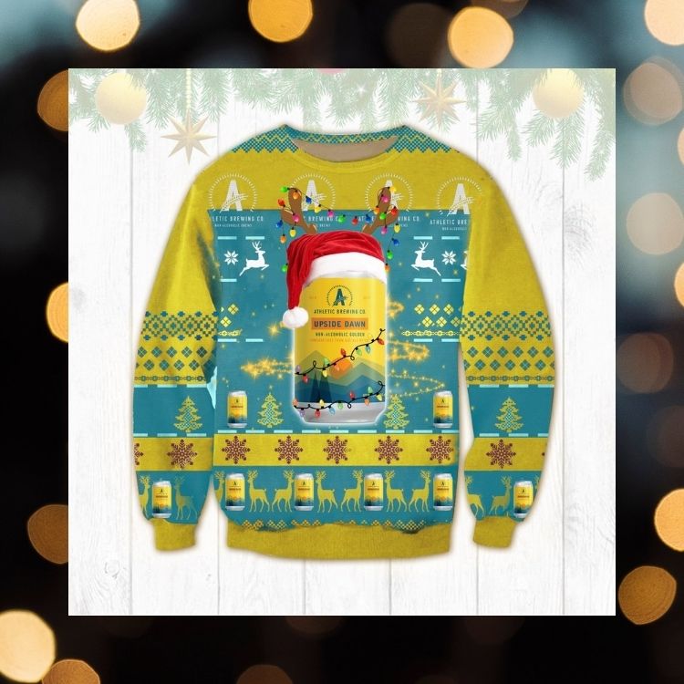 LIMITED Upside Dawn Golden Ale ugly Christmas sweater 4