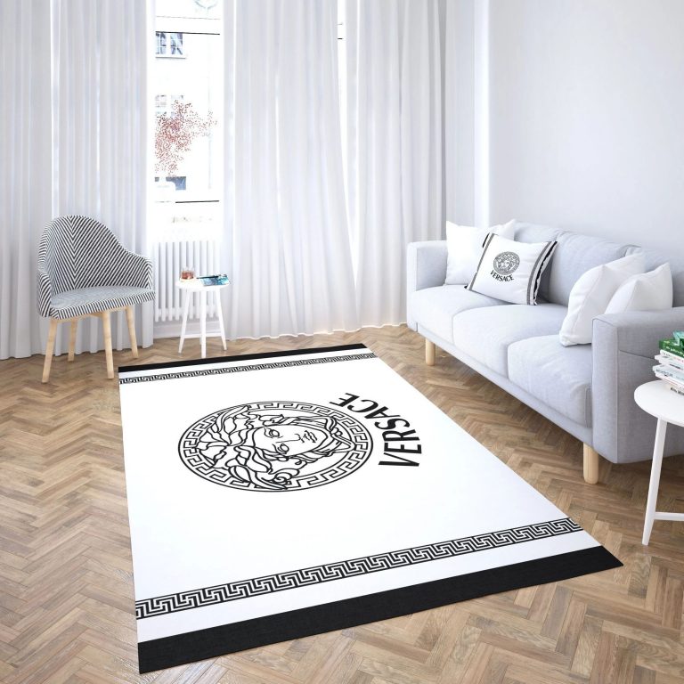 Versace rectangle rug carpet 6