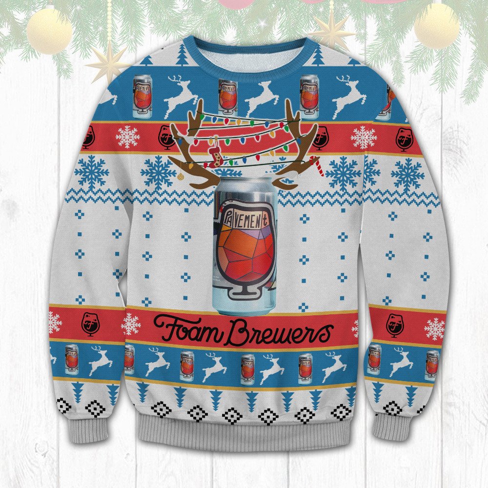 Foam Brewers Christmas Sweater 1