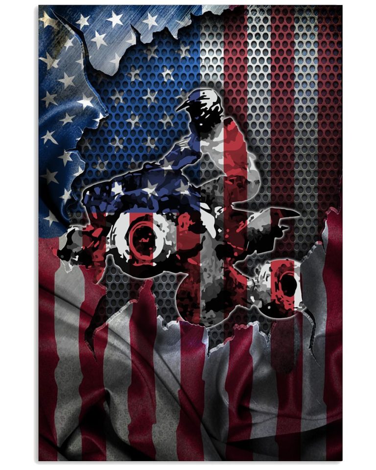 American_Flag_Love_Racing_Poster_1_2