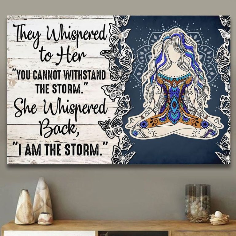 BEST-Yoga-Girl-I-Am-The-Storm-Canvas
