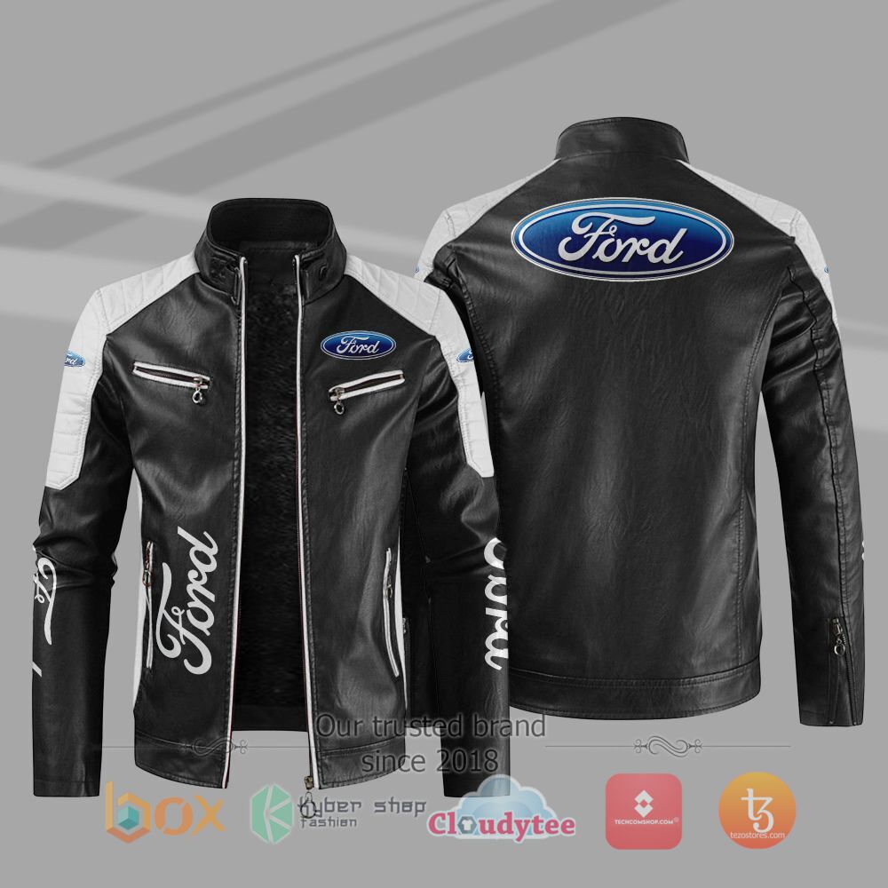 BEST_Ford_Car_Motor_Block_Leather_Jacket