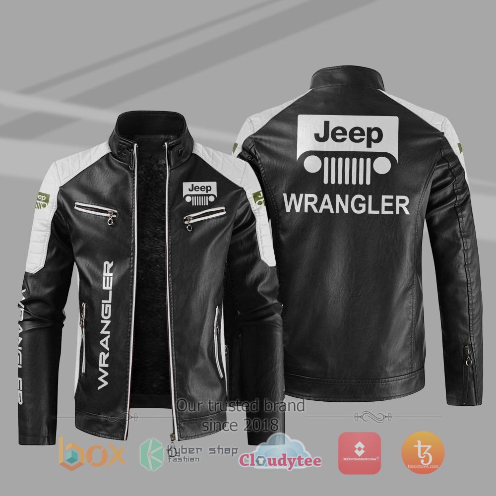 BEST_Jeep_Wrangler_Car_Motor_Block_Leather_Jacket