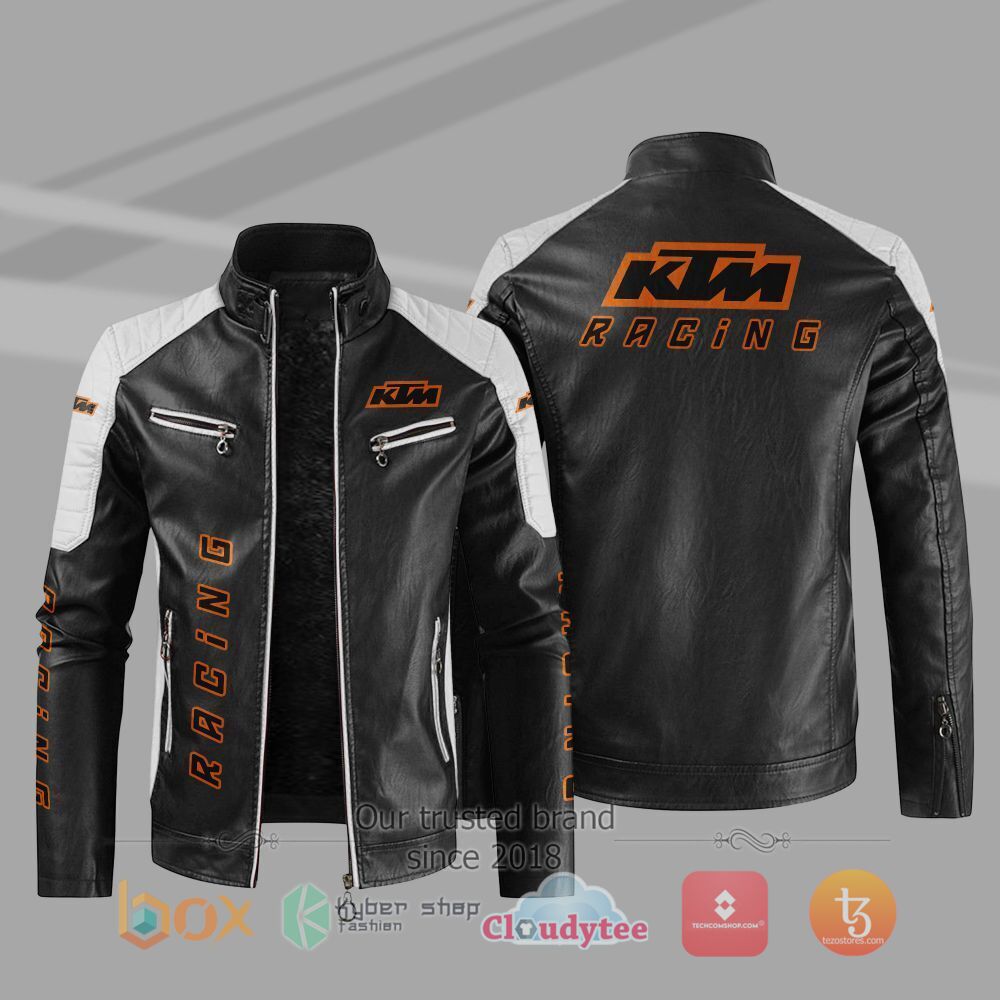 BEST_KTM_Racing_Car_Motor_Block_Leather_Jacket