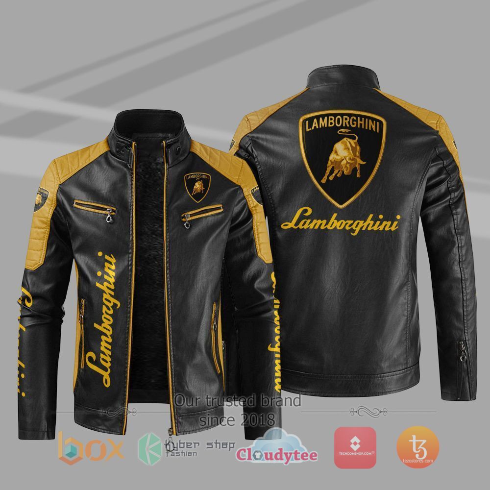 BEST_Lamboghini_Car_Motor_Block_Leather_Jacket_1