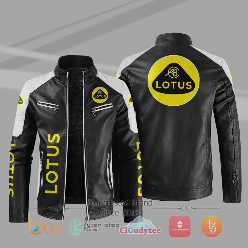 BEST_Lotus_Car_Motor_Block_Leather_Jacket