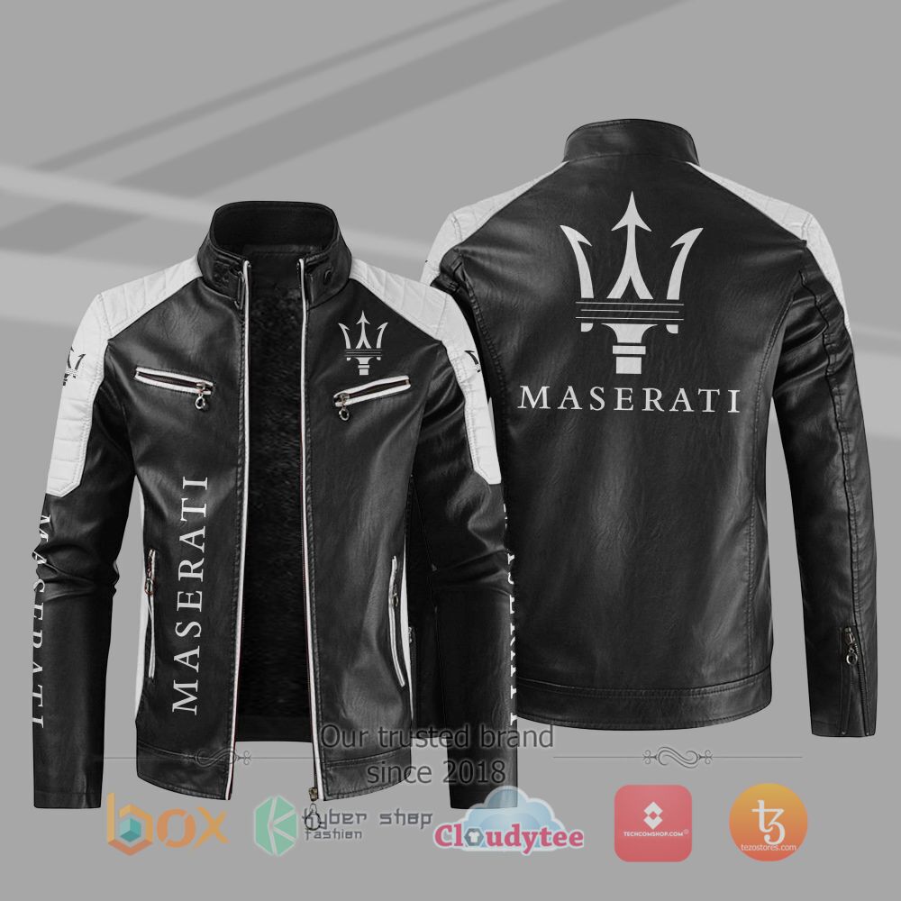 BEST_Maserati_Car_Motor_Block_Leather_Jacket