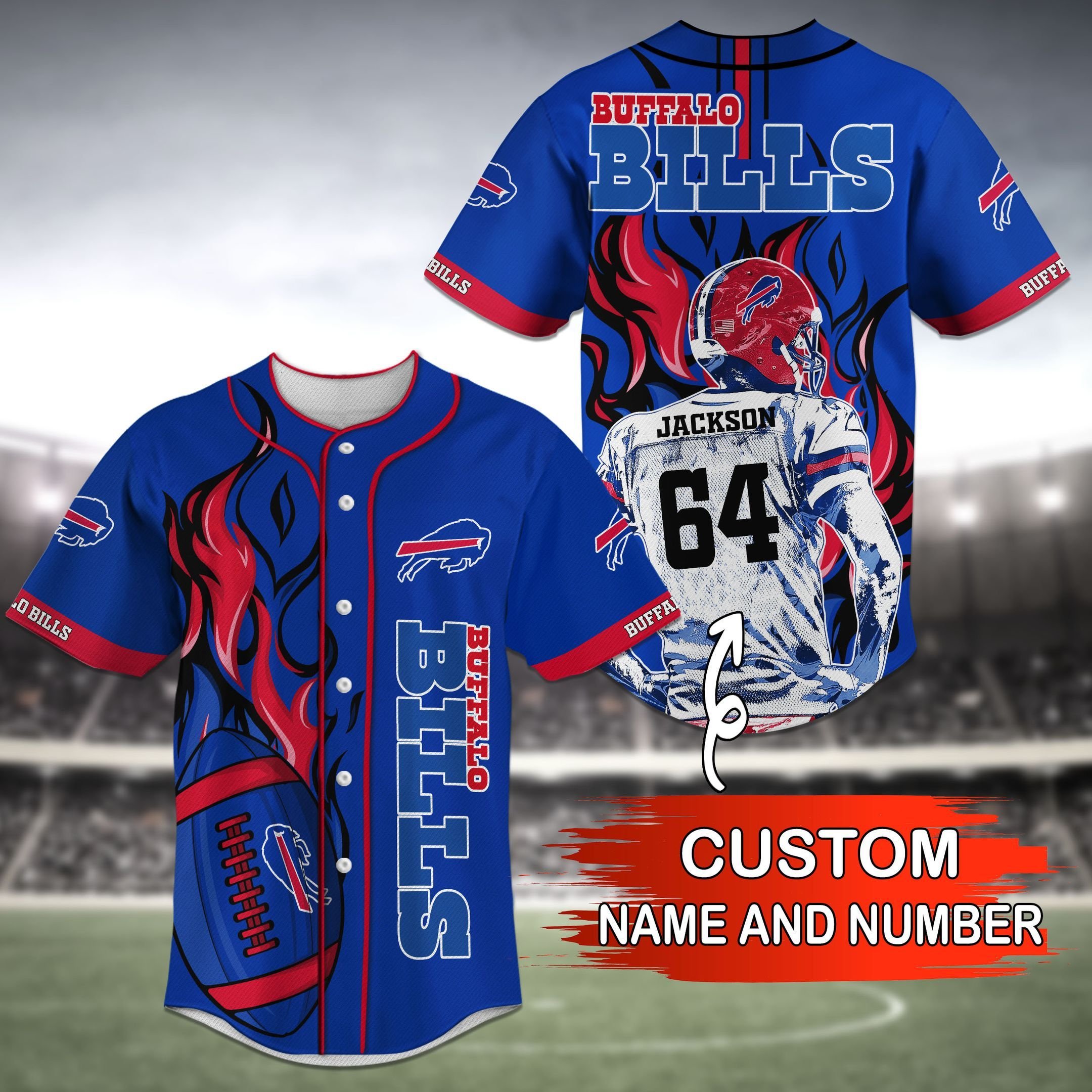 personalized buffalo bills jersey