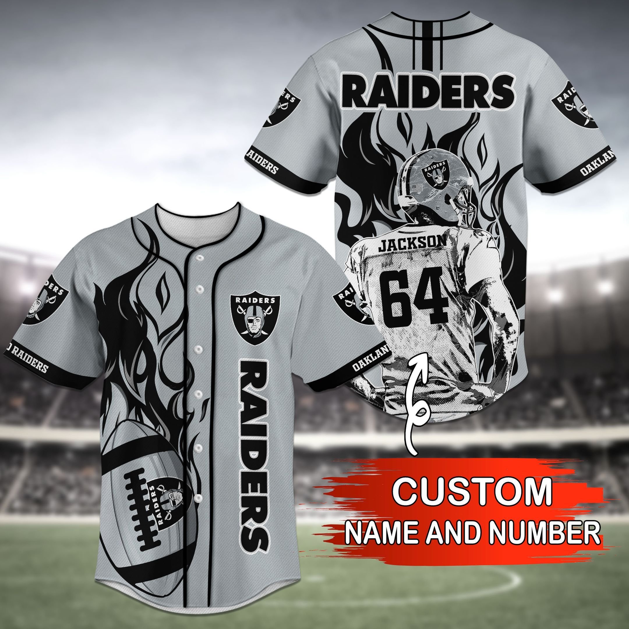 custom oakland raiders shirt