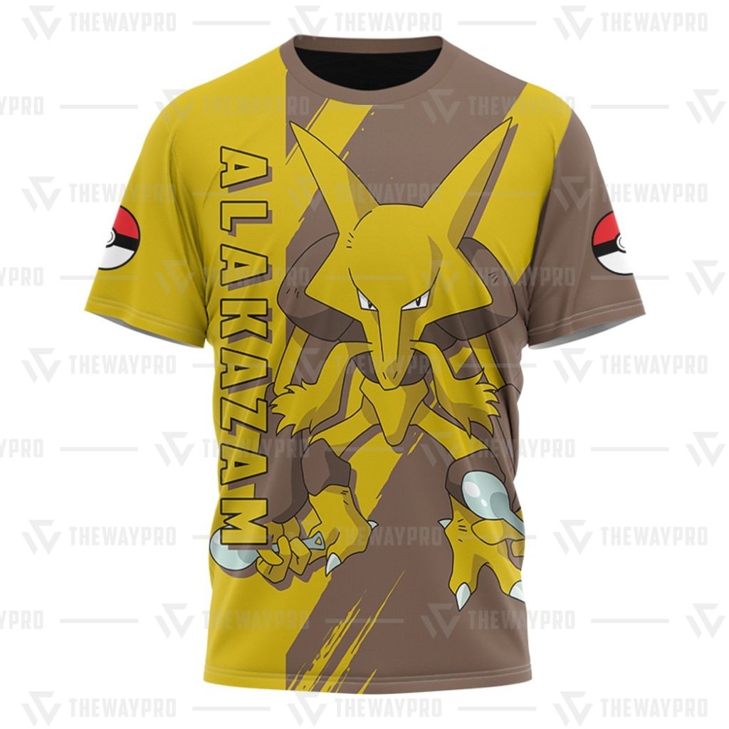 BEST_Pokemon_Anime_Alakazam_T-Shirt