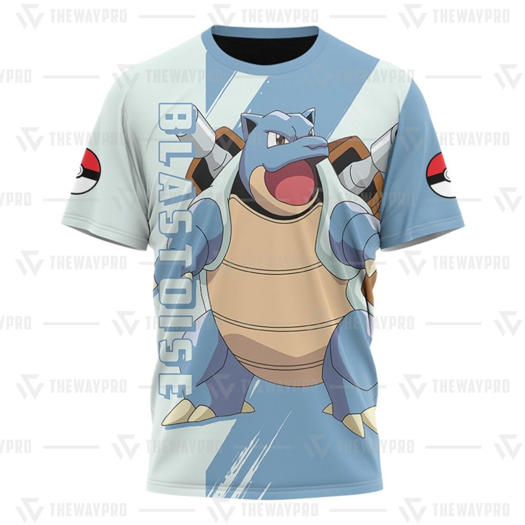BEST_Pokemon_Anime_Blastoise_T-Shirt