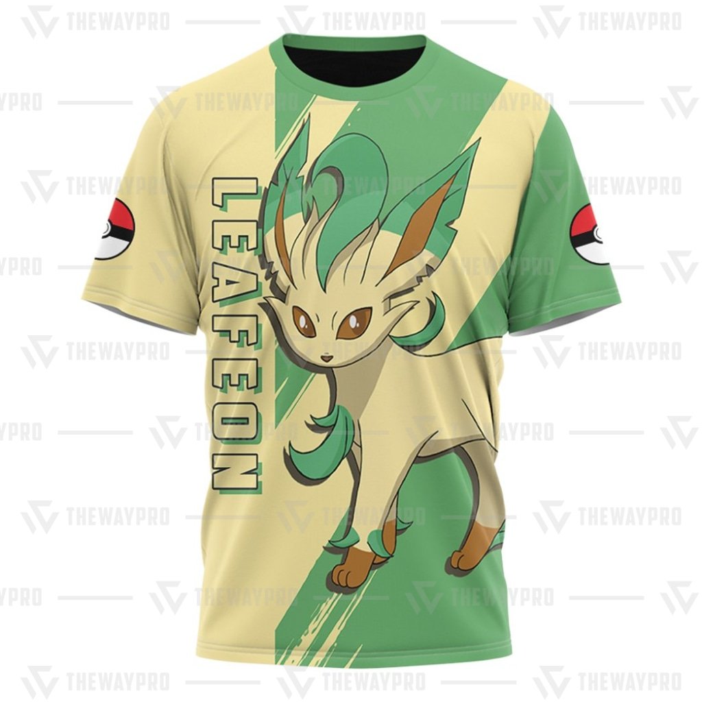 BEST_Pokemon_Anime_Leafeon_T-Shirt