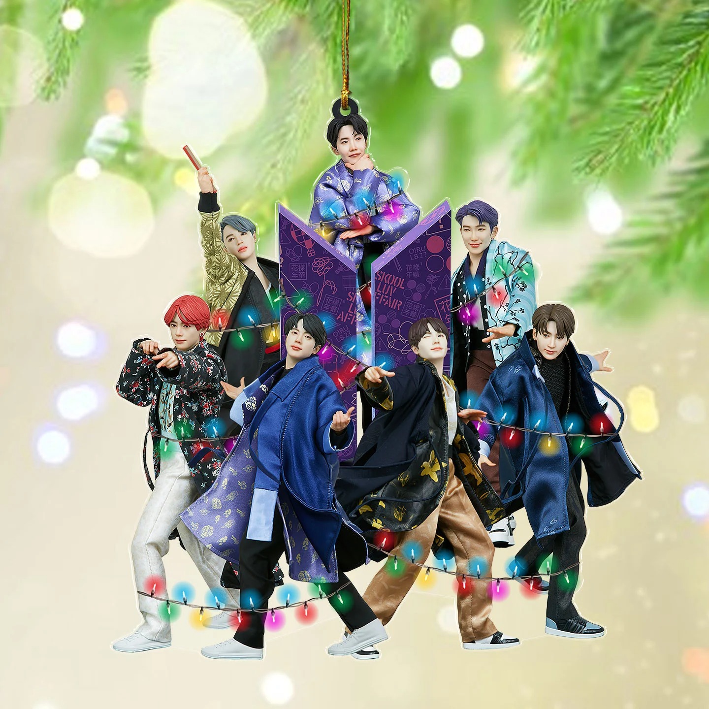 BTS-Christmas-tree-light-shape-ornament-1