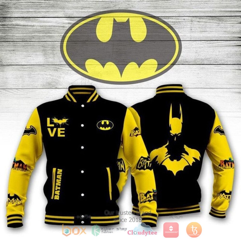 Batman_Love_baseball_jacket