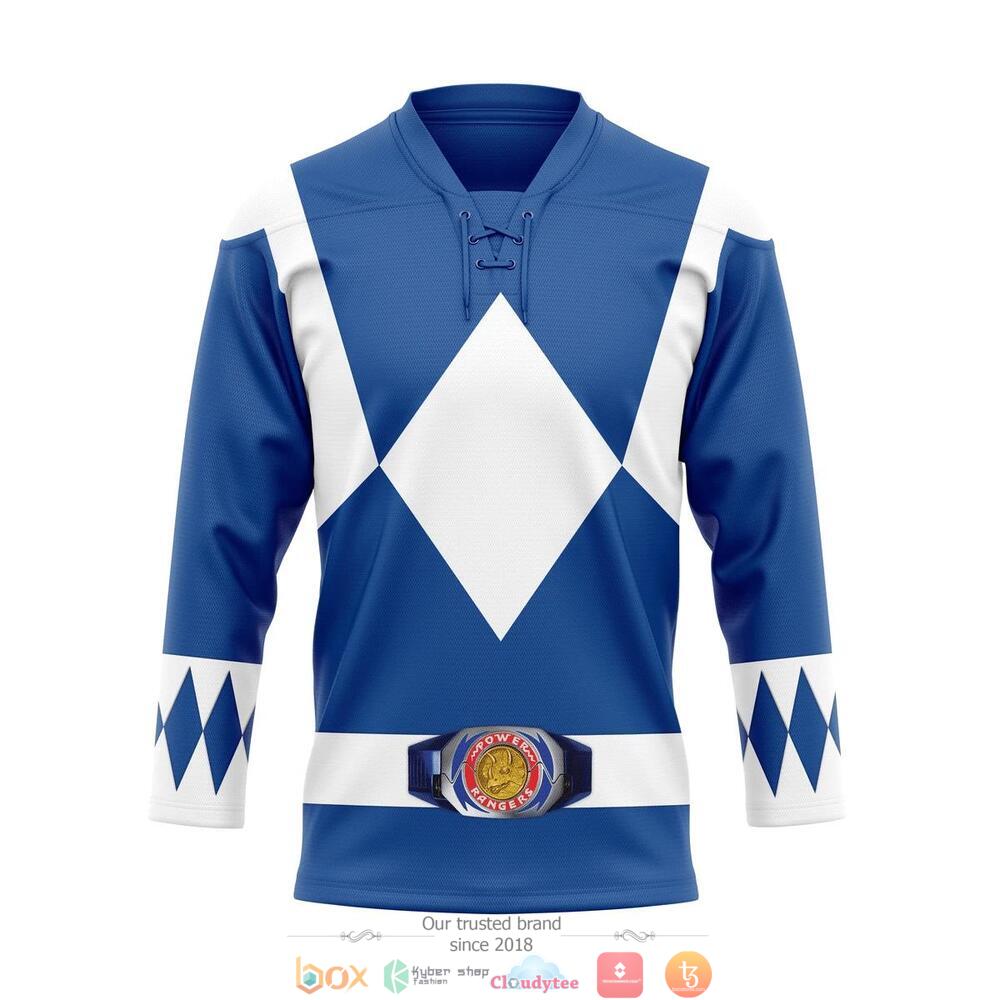 Blue_Mighty_Morphin_Power_Ranger_hockey_jersey