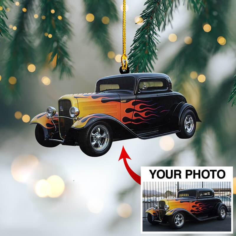 Car_Custom_Christmas_Ornament