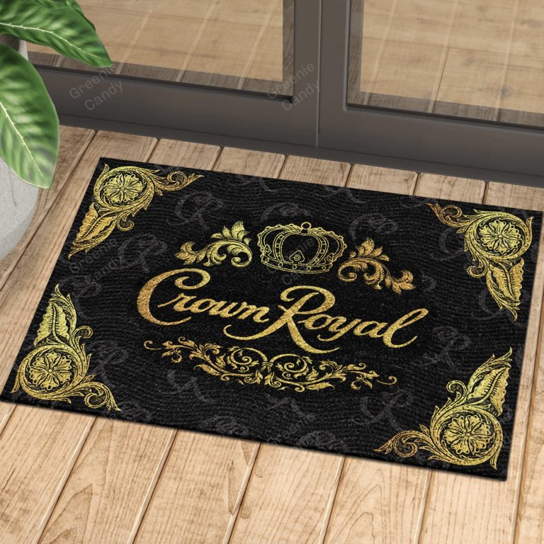 Crown_Whiskey_Black_Doormat