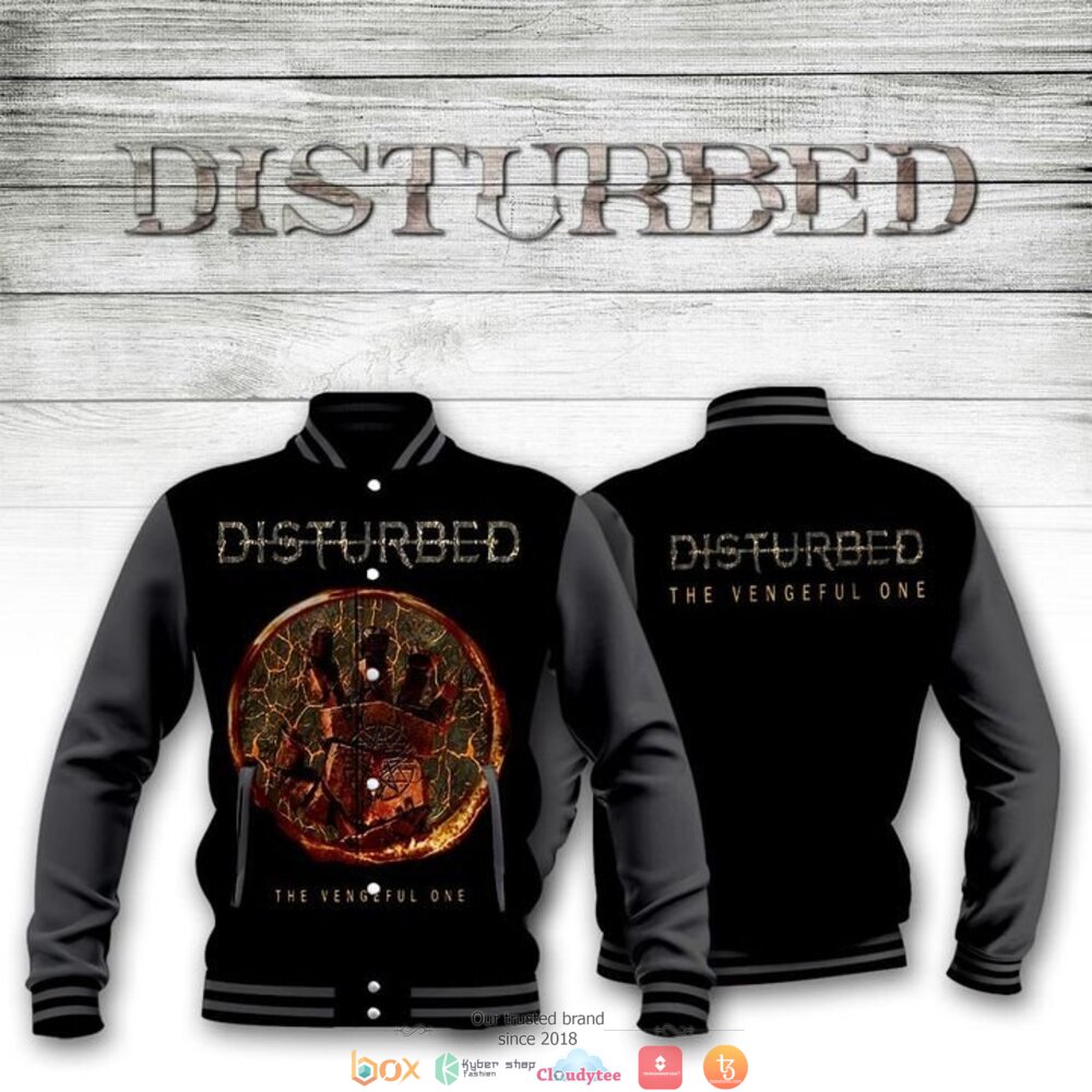 Disturbed_band_The_Vengeful_One_Baseball_jacket