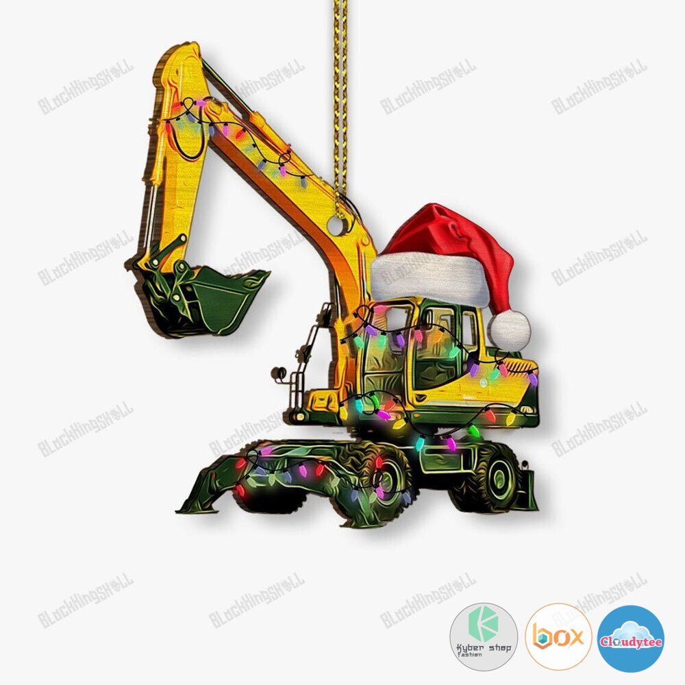 Excavator_Led_Lights_Christmas_Ornament_1
