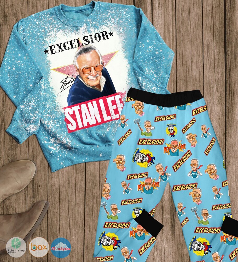 Excelsior_Stan_Lee_long_sleeves_Pajamas_Set
