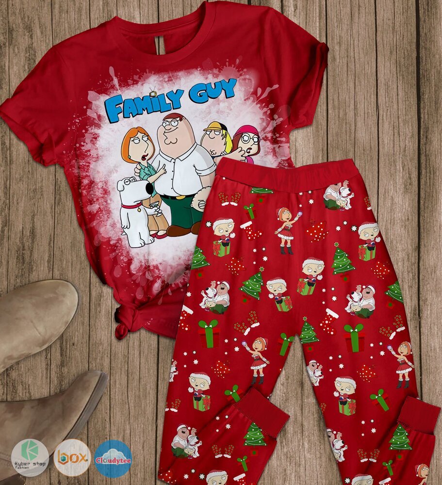 Family_Guy_short_sleeves_Pajamas_Set