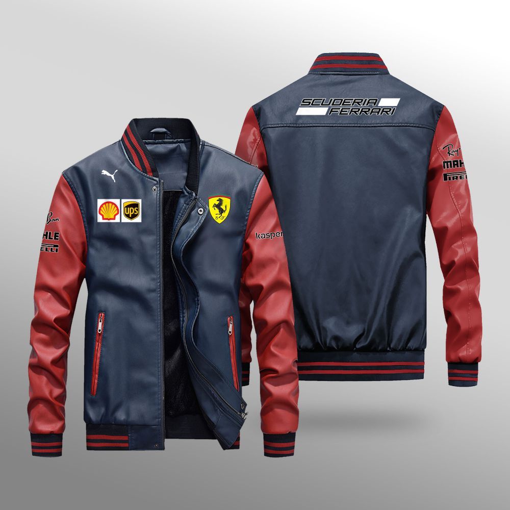 Ferrari_Racing_Leather_Bomber_Jacket_1