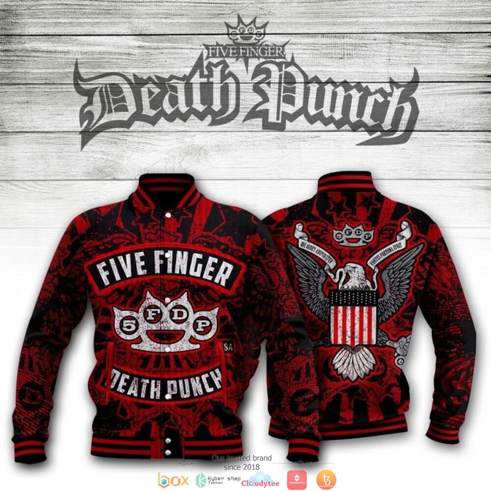 Five_Finger_Death_Punch_band_5FDP_black_red_Baseball_jacket