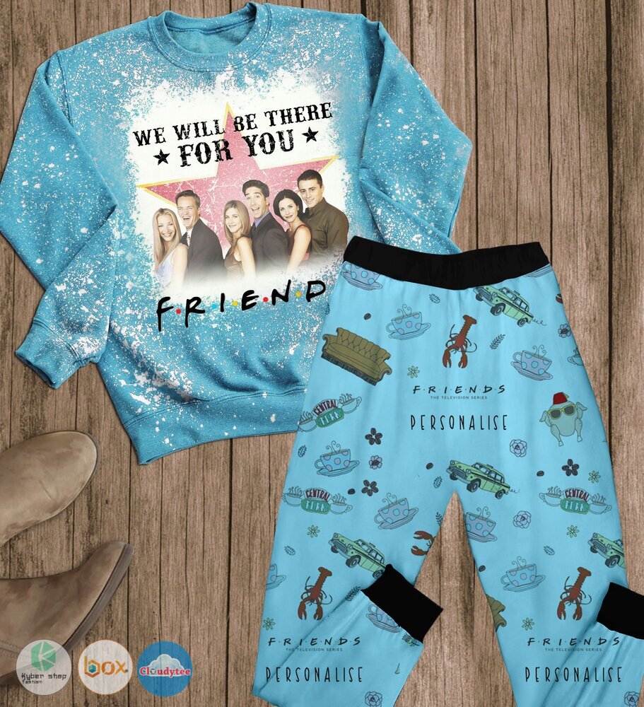 Friends_TV_series_we_will_be_there_for_you_long_sleeves_Pajamas_Set