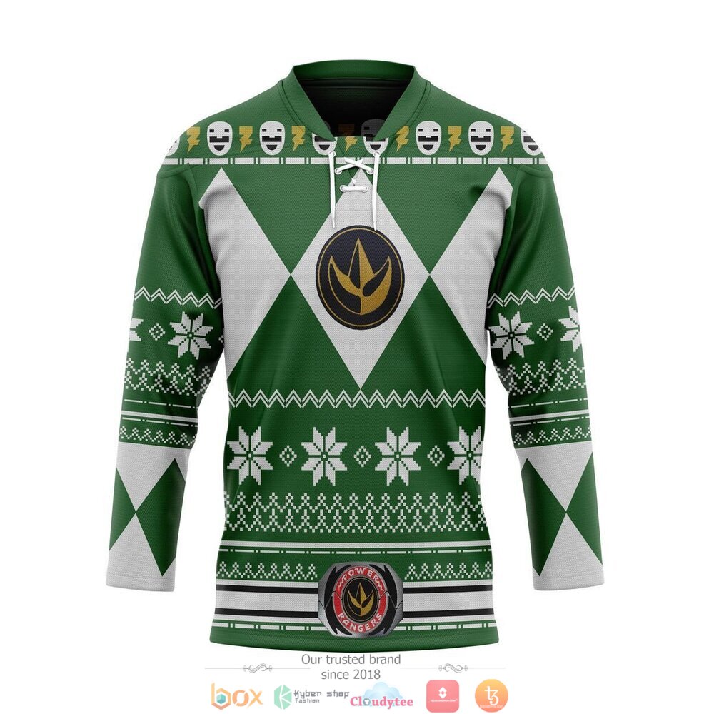 Green_Mighty_Morphin_Power_Ranger_hockey_jersey