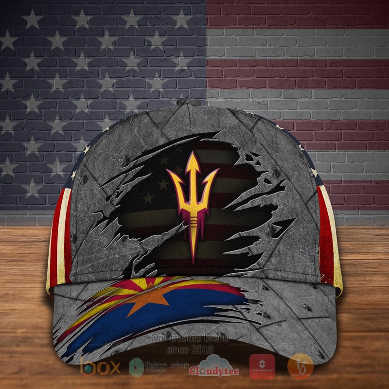 HOT_Arizona_State_Sun_Devils_NCAA_Custom_Name_Cap_1