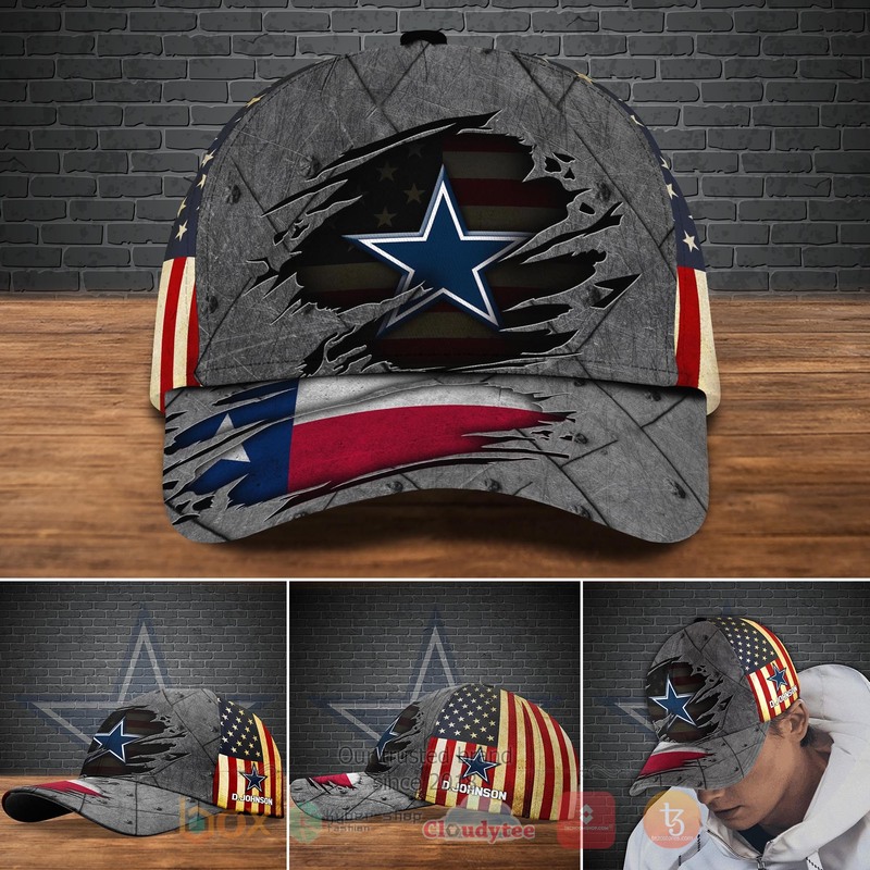HOT_Dallas_Cowboys_NFL_Custom_Name_Cap
