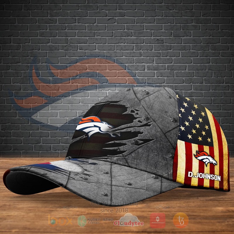 HOT_Denver_Broncos_NFL_Custom_Name_Cap_1