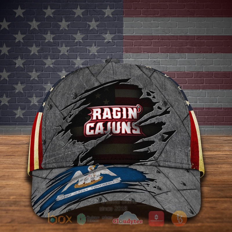 HOT_Louisiana_Ragin_Cajuns_football_Custom_Name_Cap_1