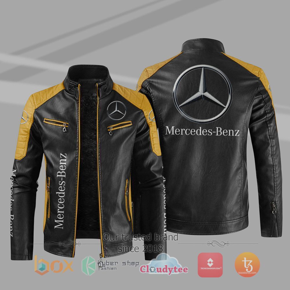 HOT_Mercedes_Benz_Car_Motor_Block_Leather_Jacket_1